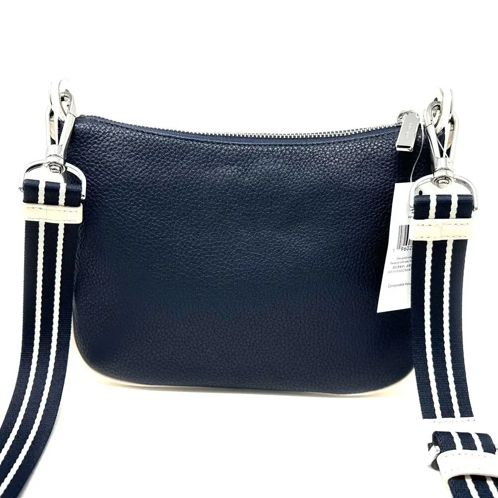 Kate Spade Rosie Small Crossbody Purse Blazer Blue Leather KF379